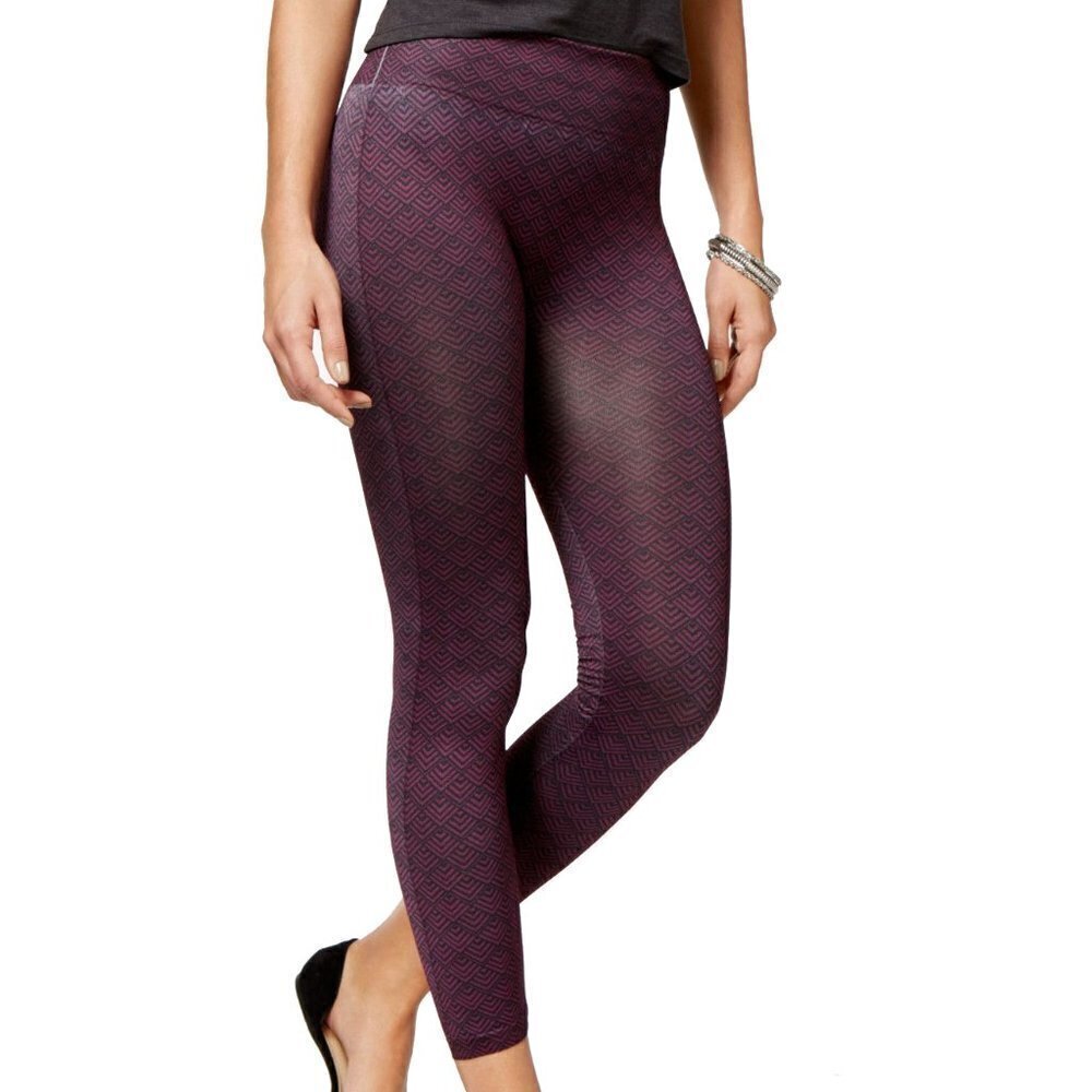 L57 geo herringbone seamless skimmers leggings M/L